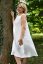 Ärmelloses Damenkleid aus Leinen