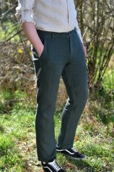 Herren-Leinenhose