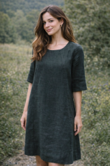 Leinenkleid für Damen