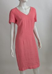 Women's linen sheath dress