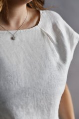 Women's linen blouse