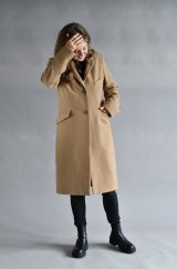 Klassischer Wollmantel für Damen mit Kaschmir