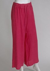 Women's linen trouser skirt