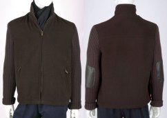 Lightweight men's winter car jacket