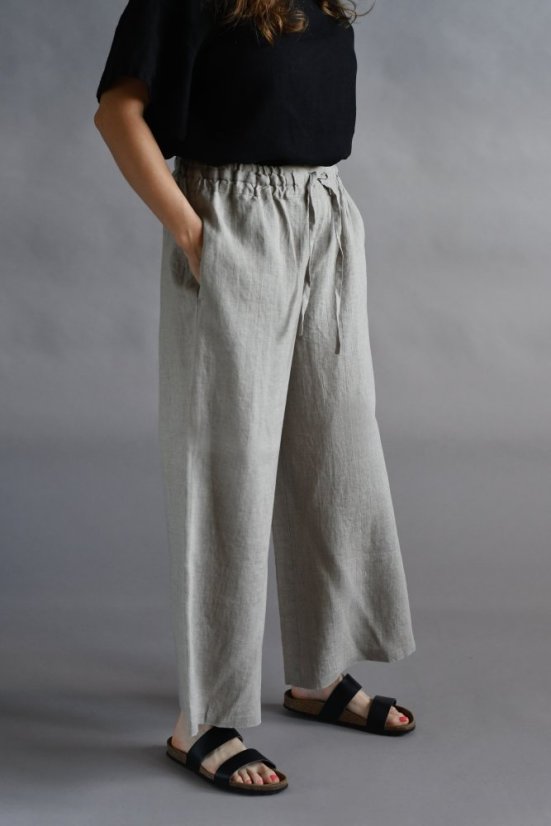 Damen-Hosen aus Leinen - Größe: 50