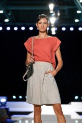 Damen-Bermudashorts aus Leinen