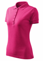 Women's polo shirt - 65% cotton, 35% polyester