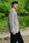 Men's linen jacket - natural linen