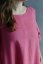 Langes Leinenkleid für Damen mit Ärmeln