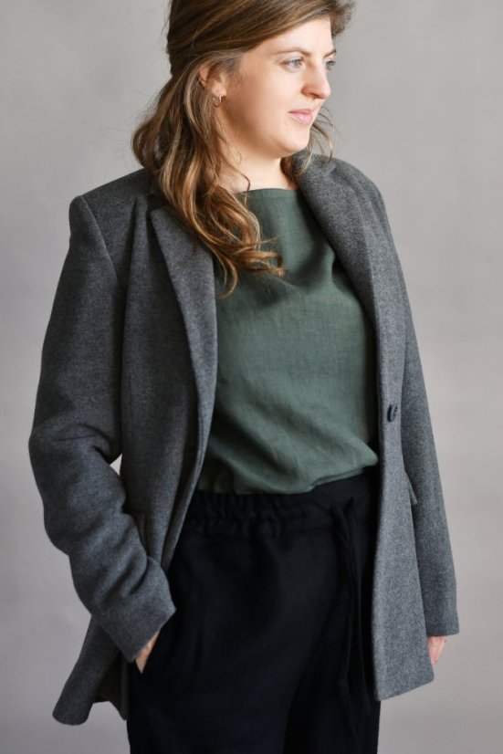 Wollhose für Damen, Maxilänge