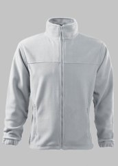Men's fleece hoodie - white