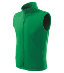 Unisex fleece vest - green