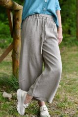 Damen-Hosen aus Leinen