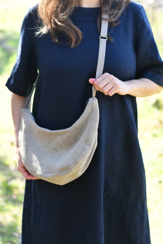 Linen handbag