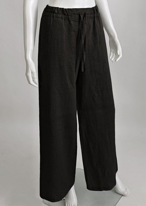 Women's long linen trouser skirt