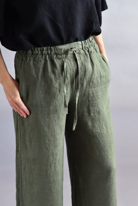Damen-Hosen aus Leinen - Größe: 42