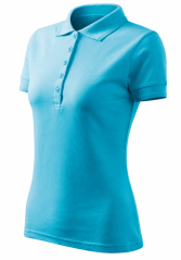 Women's polo shirt - 65% cotton, 35% polyester