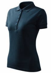 Women's polo shirt - 65% cotton, 35% polyester