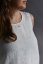 Women's sleeveless linen top - Size: 36