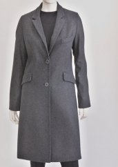 Women's classic woolen coat