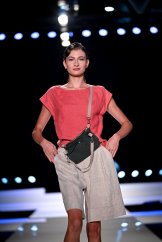 Damen-Bermudashorts aus Leinen