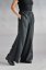 Women's woolen trousers, maxi length