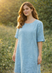 Women's linen dress