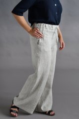 Langer Damen-Hosen aus Leinen