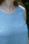 Women's sleeveless linen top - Size: 36