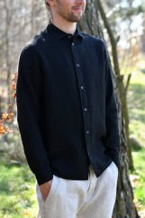 Herren-Leinenhemd