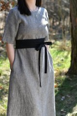 Linen belt