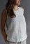 Women's sleeveless linen top