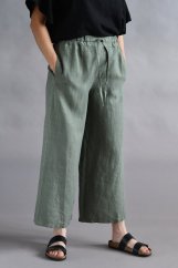 Women's linen trousers