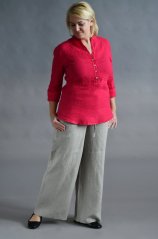Langer Damen-Hosen aus Leinen