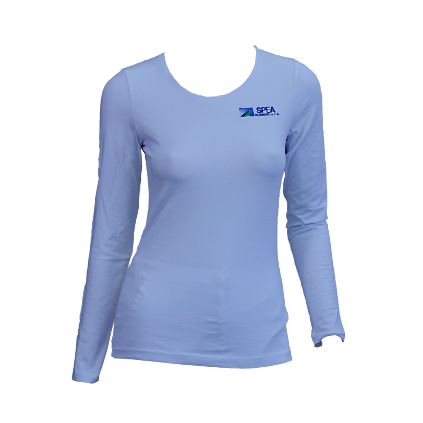 Damen-T-Shirt – 95 % Baumwolle, 5 % Elasthan - Größe: XS