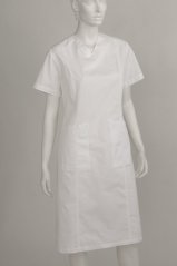 Nursing medical gown articulated - 95% cotton, 5% elastane