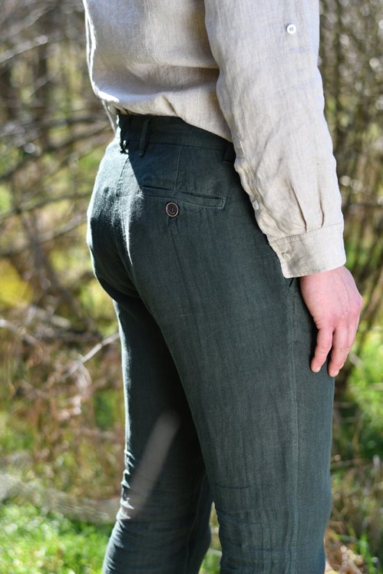 Herren-Leinenhose
