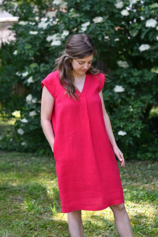 Women's linen dress