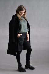 Klassischer Wollmantel für Damen