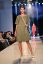 Damenkleid aus Leinen in A-Linie