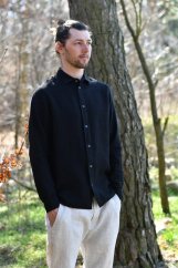 Herren-Leinenhemd
