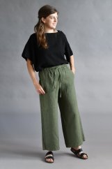 Women's linen trousers