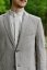 Men's linen jacket - natural linen
