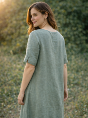 Women's linen dress