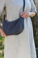 Linen handbag
