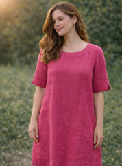 Women's linen dress