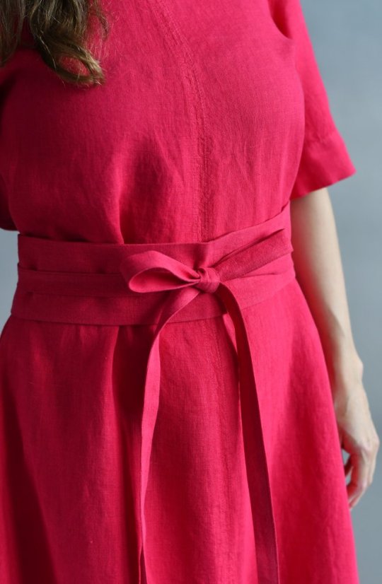 Linen belt