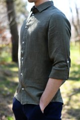 Men's linen shirt
