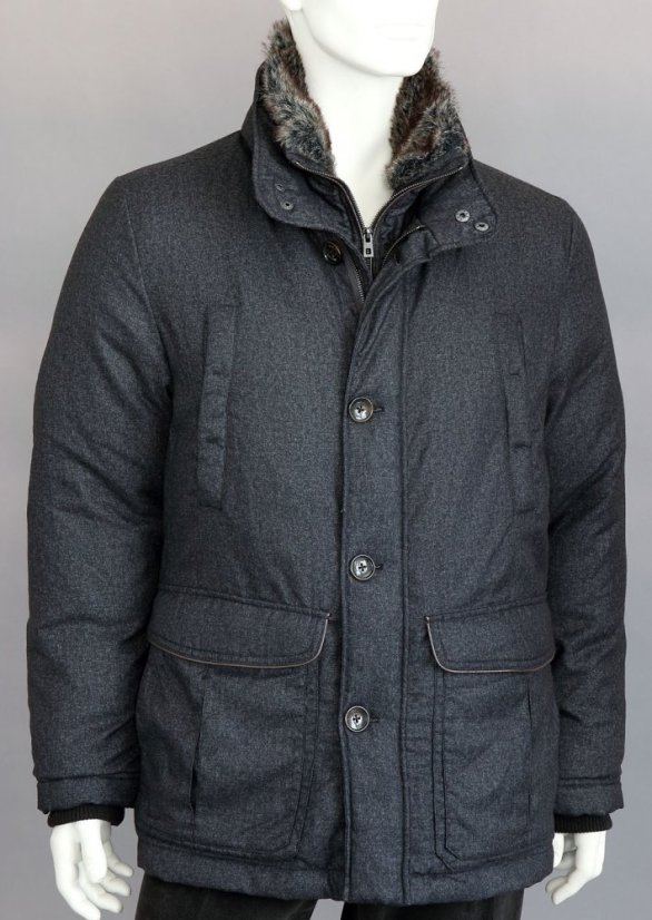 Extrem warme Herrenjacke im kanadischen Stil