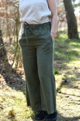 Damen-Hosenrock aus Leinen